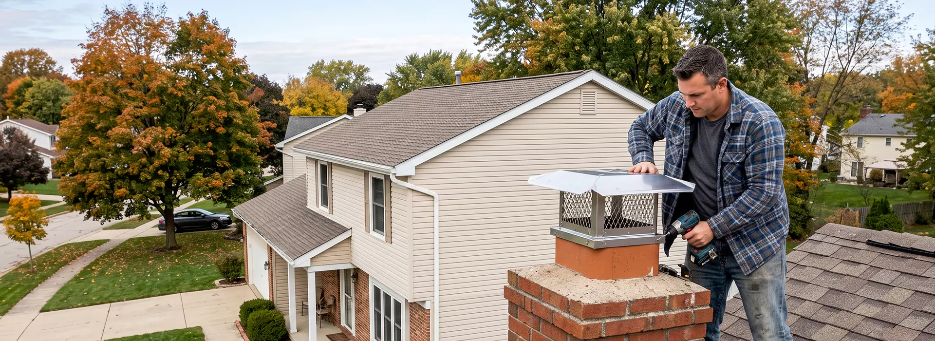 Chimney Cover Installation Schertz, TX