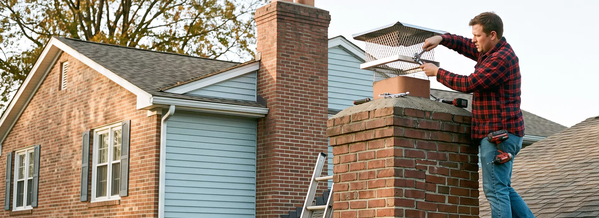 Chimney Spark Arrestor Installation in Schertz