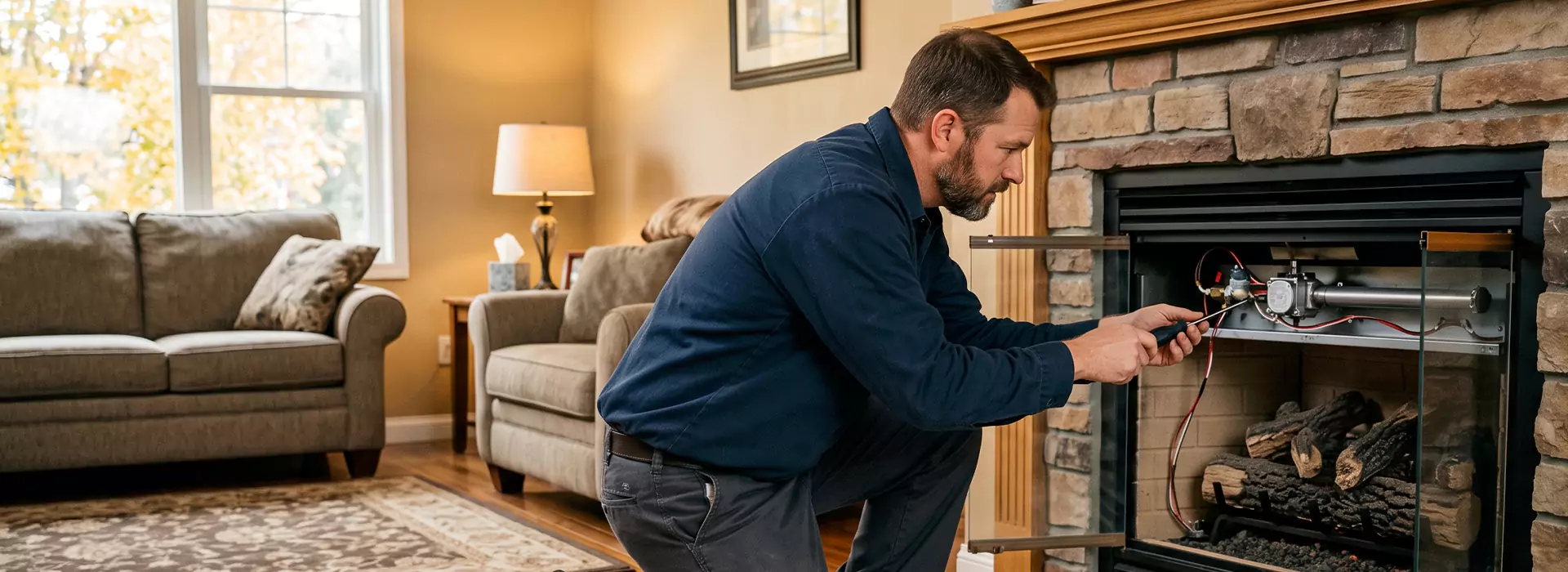 Propane Fireplace Repair in Schertz, TX