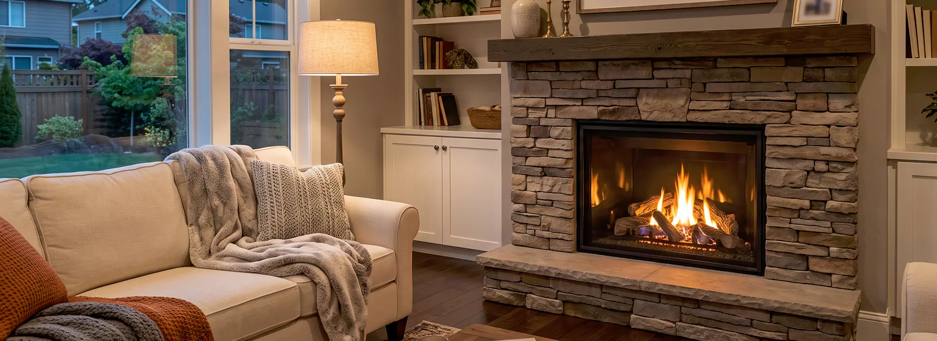 Ventless Fireplace Service Schertz, TX