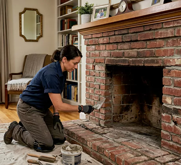 Certified Brick Fireplace Repair Company: Your Local Fireplace Masonry Repair Team in Schertz, TX