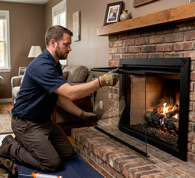 Certified Fireplace Glass Installation Company: Your Local Fireplace Glass Door Installer in Schertz, TX
