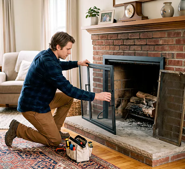 Certified Fireplace Screen Replacement Company: Your Local Fireplace Cover Replacement Team in Schertz, TX