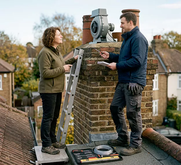 Why Schertz, TX Homeowners Choose Our Chimney Fan Installation Team?
