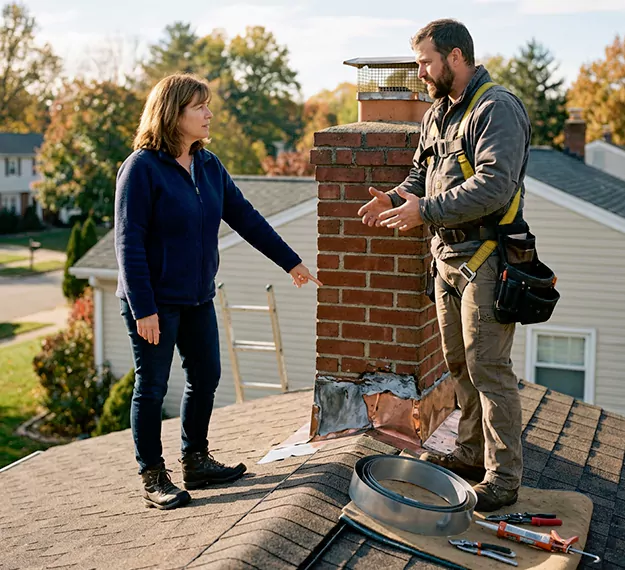 What Makes Our Chimney Flashing Services Different in Schertz, TX?