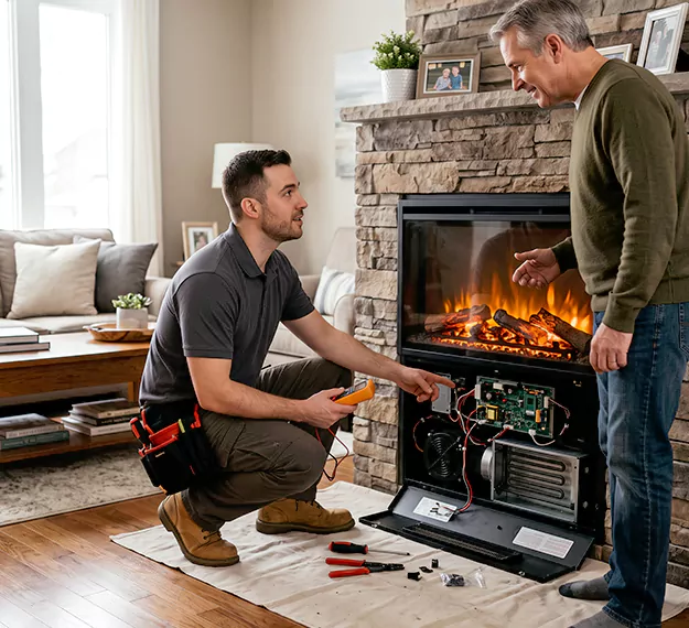 Why Schertz Homeowners Choose Our Electric Fireplace Repair Team?