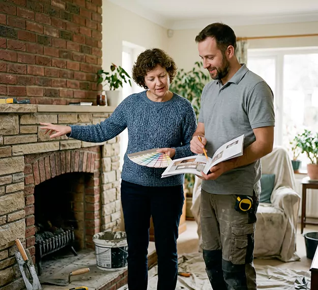 Why Schertz Homeowners Choose Our Fireplace Makeover Team?