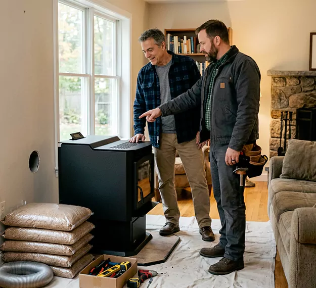 Why Schertz Homeowners Choose Our Pellet Fireplace Installation Team?