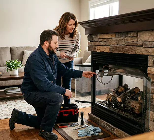 Why Schertz, TX Homeowners Choose Our Propane Fireplace Repair Team?