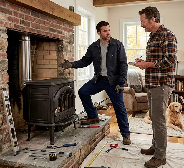 Why Schertz Homeowners Choose Our Wood Stove Installation Team?