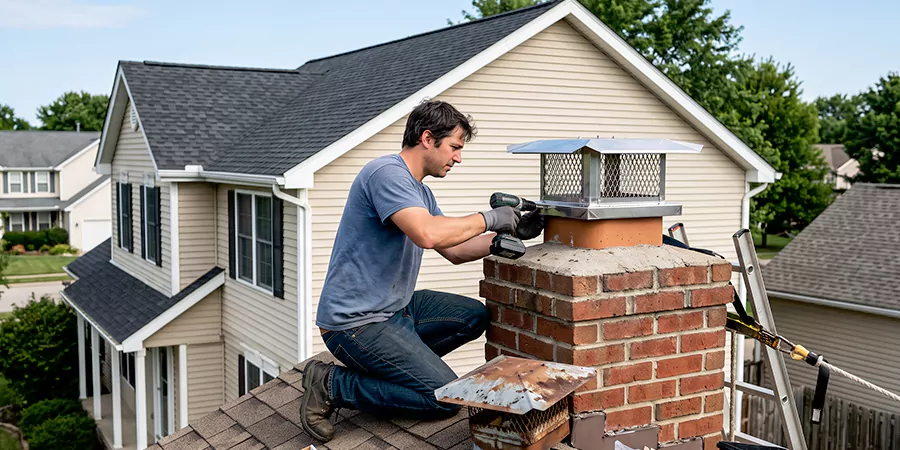Metal Chimney Cover Replacement Schertz