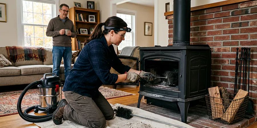 Wood Stove and Pellet Stove Cleaning Service Schertz