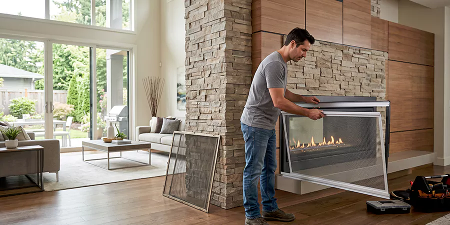 Fireplace Insert Screen Replacement Schertz