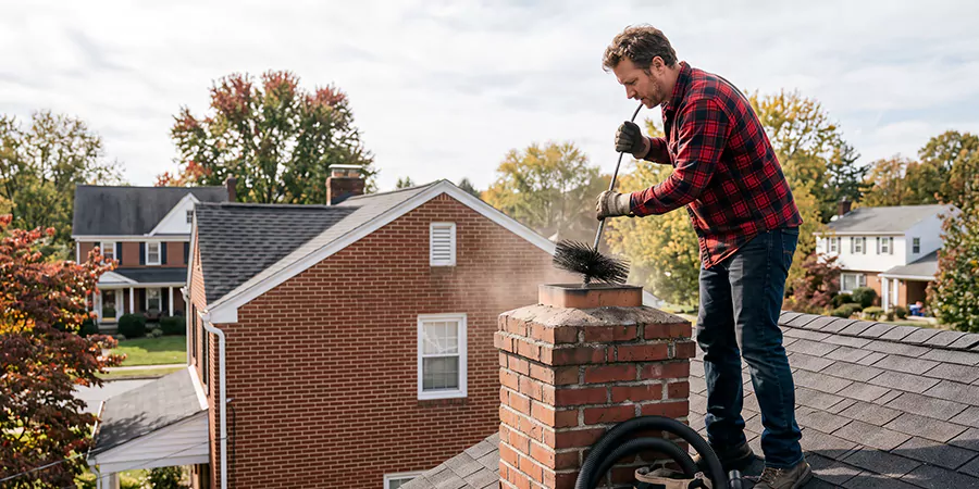 6 Inch Chimney Sweep Schertz