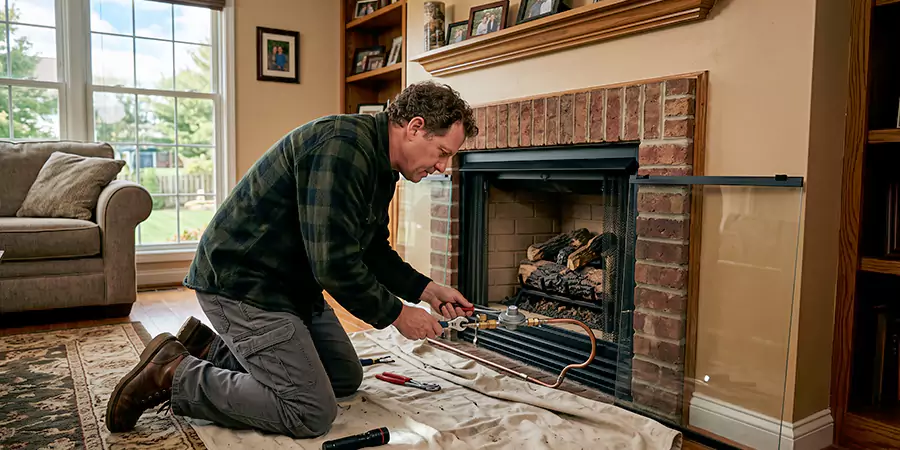 Propane Fireplace Regulator and Gas Line Repair Schertz
